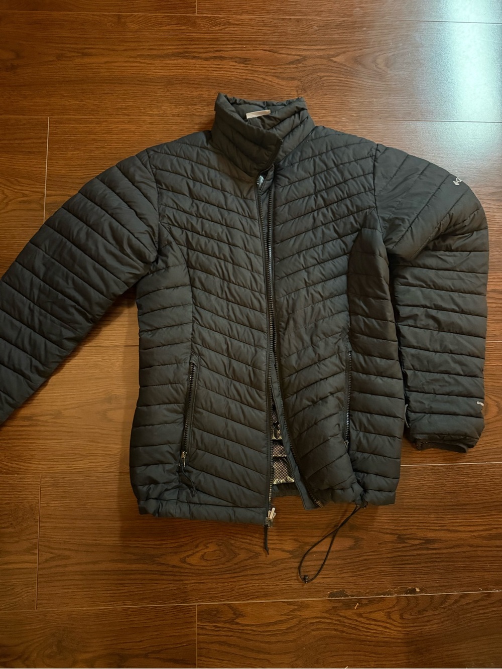 Columbia Black Quilted Puffer Jacket